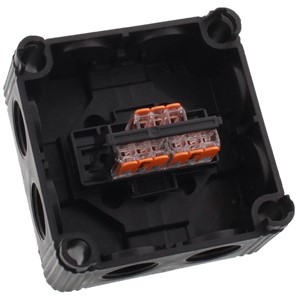 Wiska 10110404 Jcn/Box 85x85x51mm Blk