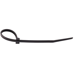 SWA CT200-4.8B Cable Tie Blk Nylon