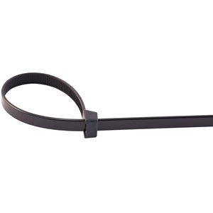 SWA CT370-4.8B Cable Tie Blk Nylon