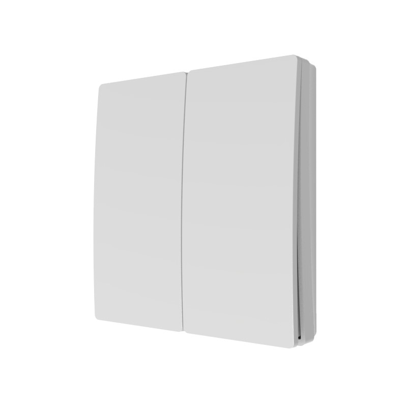 Forum CUL-40033-65 2Gang Kinetic Wall Switch White