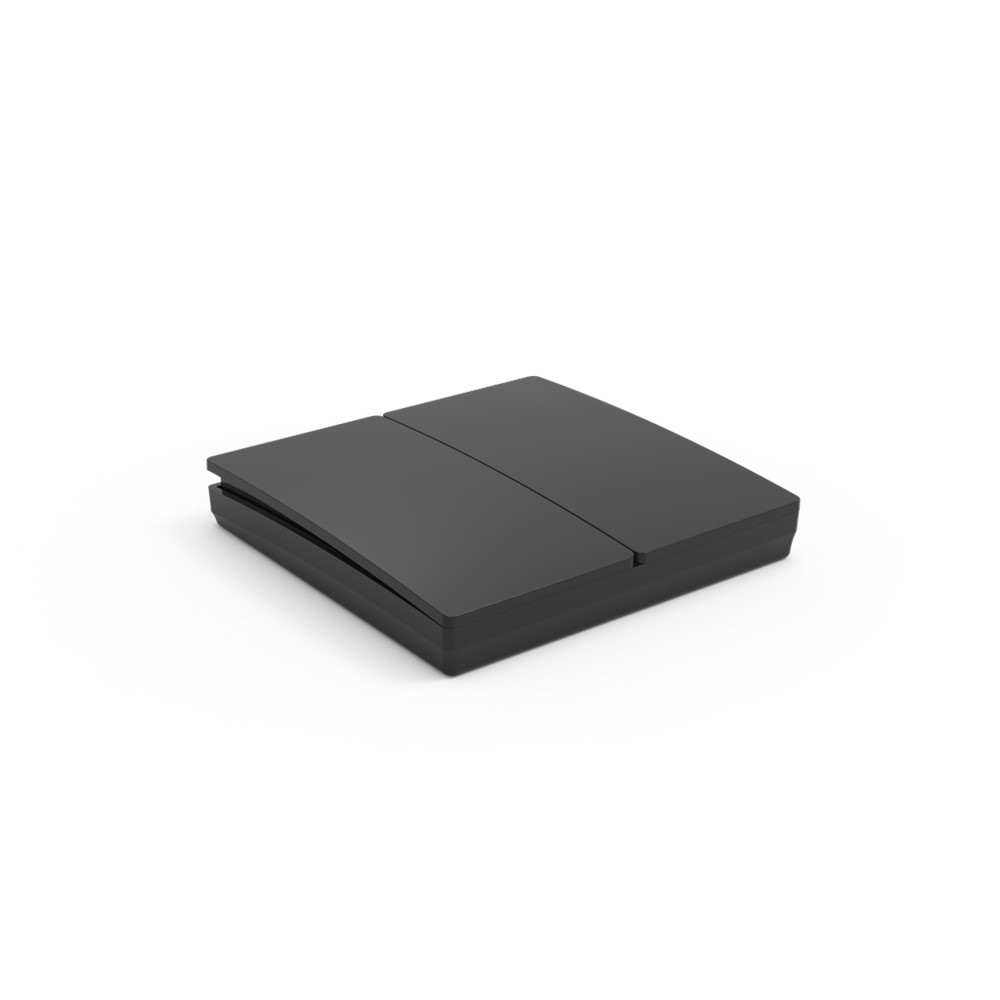 Forum CUL-40034-65 2G Kinetic Wall Switch Black