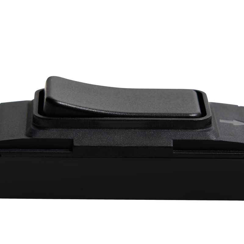 Forum CUL-42496 1Gang Grid Switch Black