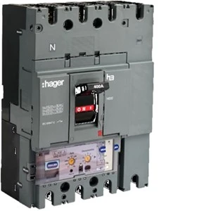 Hager JF444BM <BR>400A 4 Pole MCCB<BR> Incomer Kit