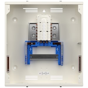 Hager JK104BG 125A 4 Way Invicta 3 Type B TPN Distribution Board Glazed Door 