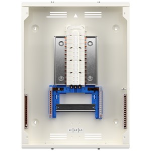 Hager JK108BG 125A 8 Way Invicta 3 Type B TPN Distribution Board Glazed Door