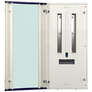 Hager JK116BG 125A 16 Way Invicta 3 Type B TPN Distribution Board Glazed Door