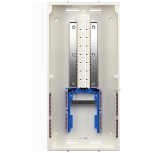 Hager JK116BG 125A 16 Way Invicta 3 Type B TPN Distribution Board Glazed Door