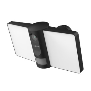 Link2 L2H-FLOODCAM2BK 2K 4MP Smart Floodlight with Camera and Sensors Black