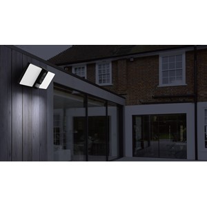 Link2 L2H-FLOODCAM2BK 2K 4MP Smart Floodlight with Camera and Sensors Black