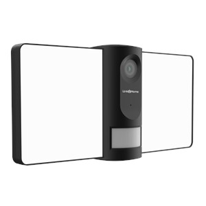 Link2 L2H-FLOODCAM2BK 2K 4MP Smart Floodlight with Camera and Sensors Black