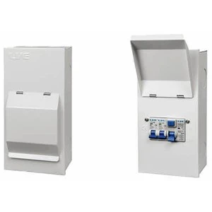 Liveelec LMGU63620 Garage Unt 2 Way c/w 63A 30mA RCD, B6A and B20A MCB's