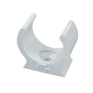 MT MMC2WH Round U Clip 20mm White