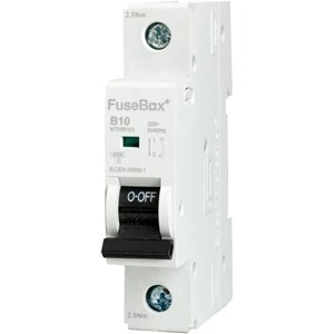 FuseBox MT06B101 MCB SP Type B 10A 6kA