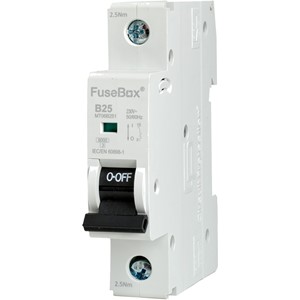 FuseBox MT06B251 MCB SP Type B 25A 6kA