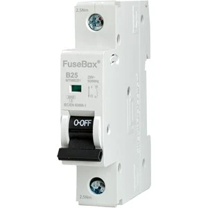 FuseBox MT06B251 MCB SP Type B 25A 6kA