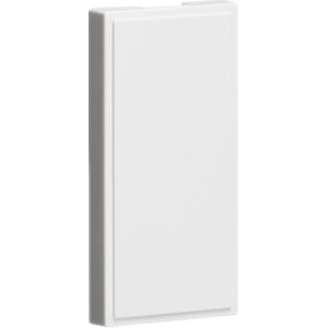 Knightsbridge NETHWH Half Blank Plate Whi 