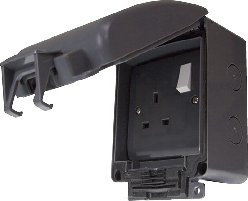 Click OA035AG Socket 1G DP Switched 13A