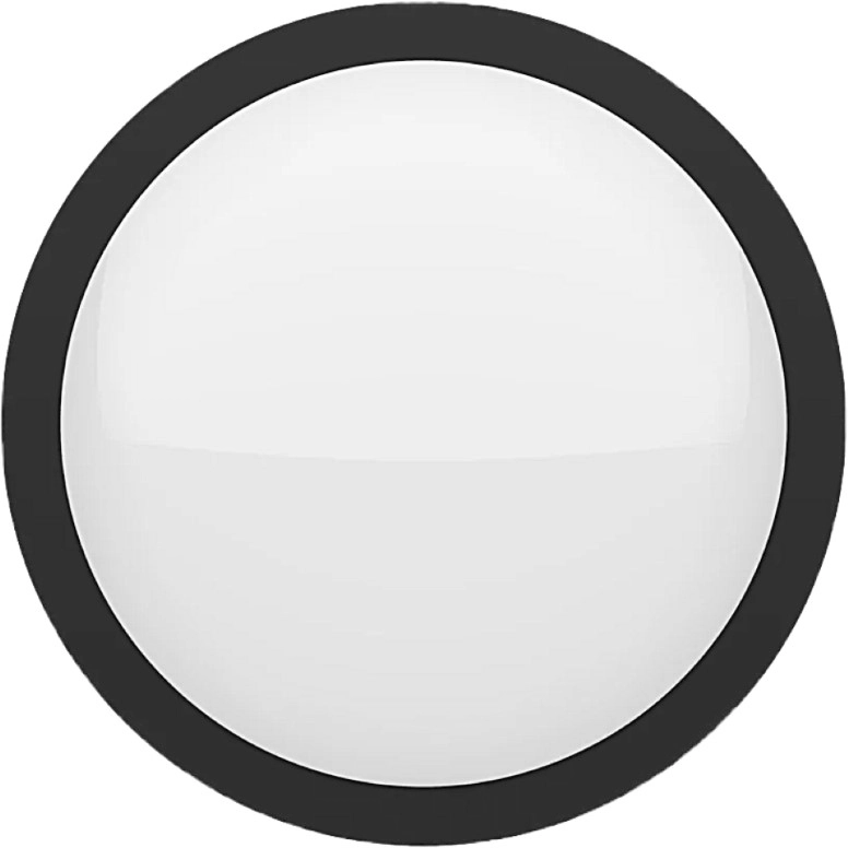 Kosnic OSST-BLK LED B/Hd Trim Black