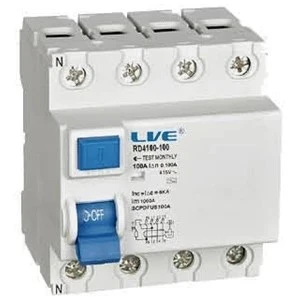 Liveelec RDA440-030 Type A RCD 4P 40A 30mA