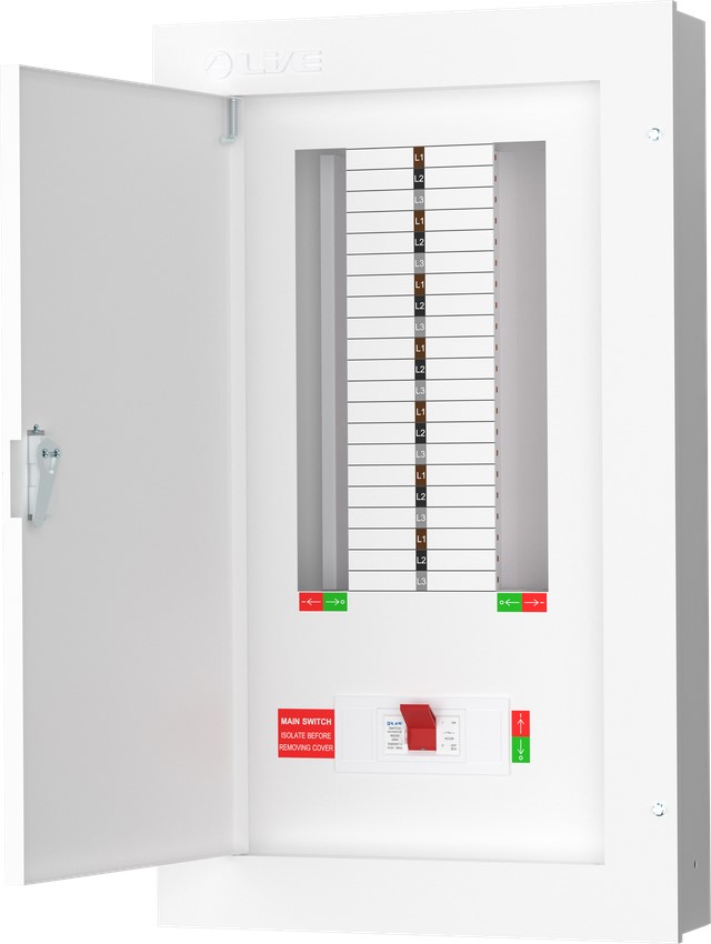 Liveelec TPN14-250 Dst/Brd TP&N 14 Ways