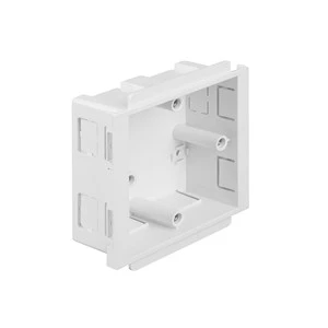 MT XTBB1WH 1 Gang Outlet Box White