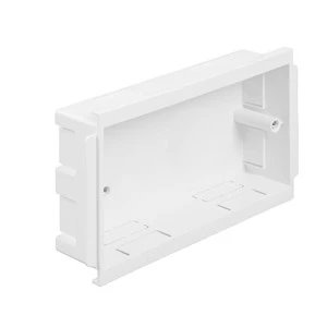 MT XTBB2WH 2 Gang Outlet Box White